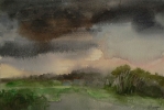 Countryside Near Nantes (France) - 28 cm x 18 cm